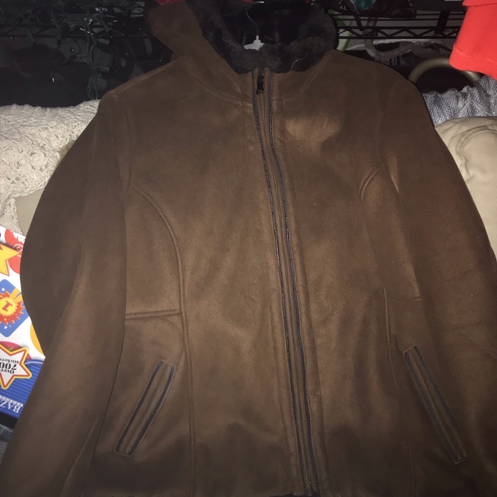 Brand: croft&barrow size: large color: brown